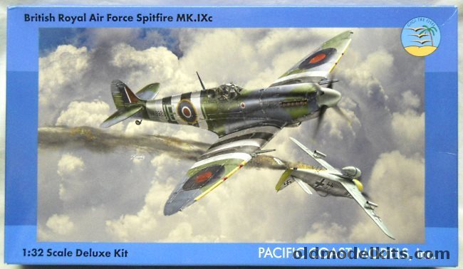 Pacific Coast Models 1/32 Spitfire Mk.IXc - USAAF 309 FS 31FG Italy 1944 / Johnnie Johnson 1944 / Jack Charles RCAF 1944 / Stanislaw Skalsk 1943 / Italy 1947 / Soviet Air Force, PCM32005 plastic model kit
